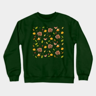 Thanksgiving Turkey pattern Crewneck Sweatshirt